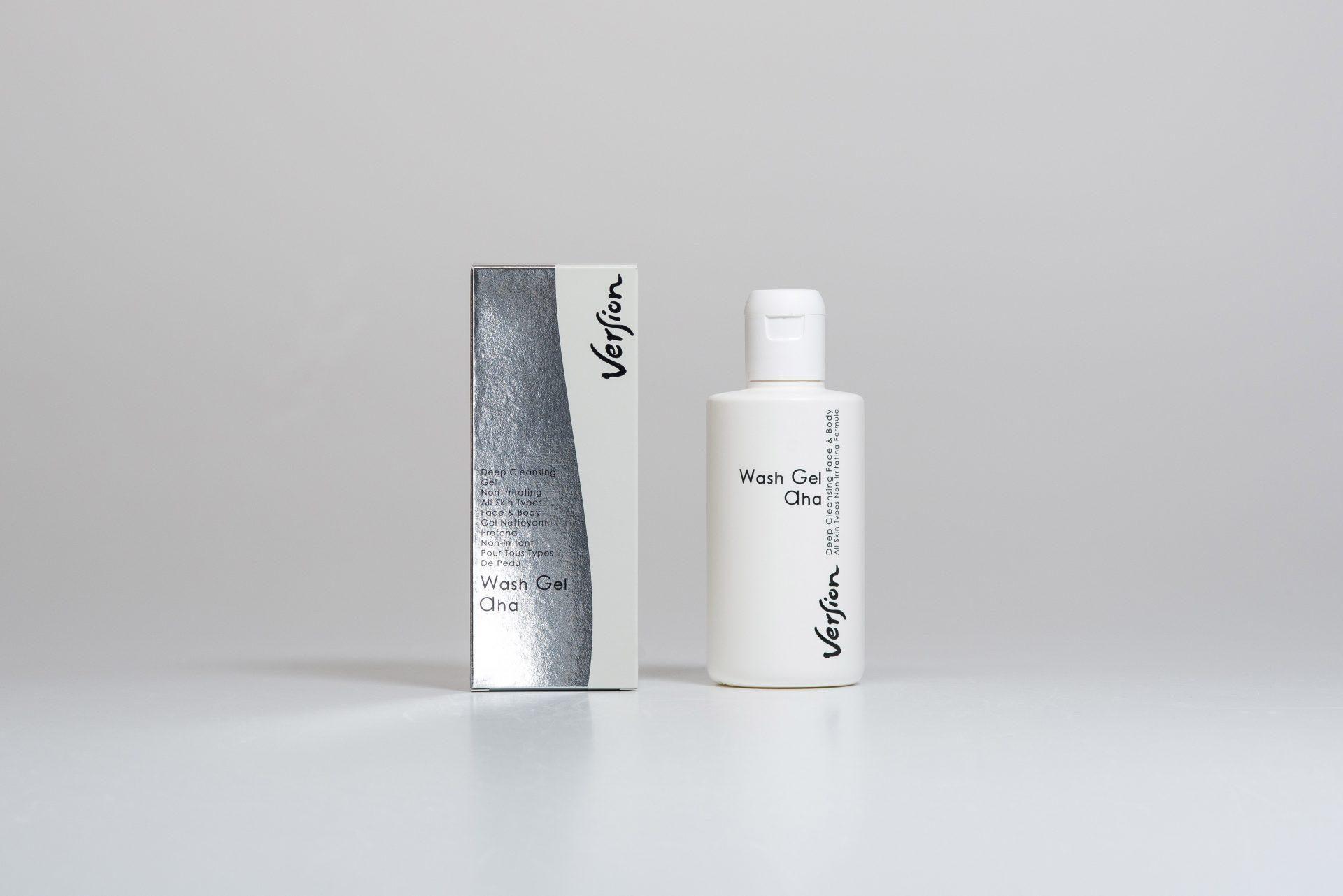 Wash Gel Aha - cleansing gel 10% AHA (Fruit acids) - version