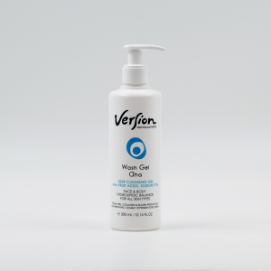 wash gel aha 300ml cleanser version dermocosmetics