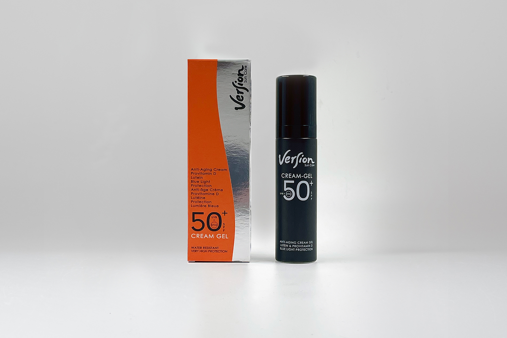 Cream-Gel 50+ SPF - sunscreen with provitamin D - version